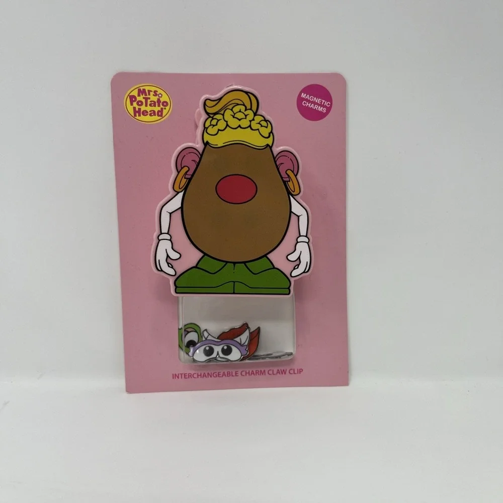Mrs Potato Head Magnetic Interchangeable‎ Charms Claw Clip